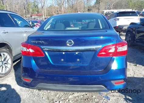 2017 Nissan Sentra S из США, поврежденный, VIN 3N1AB7AP1HY382191